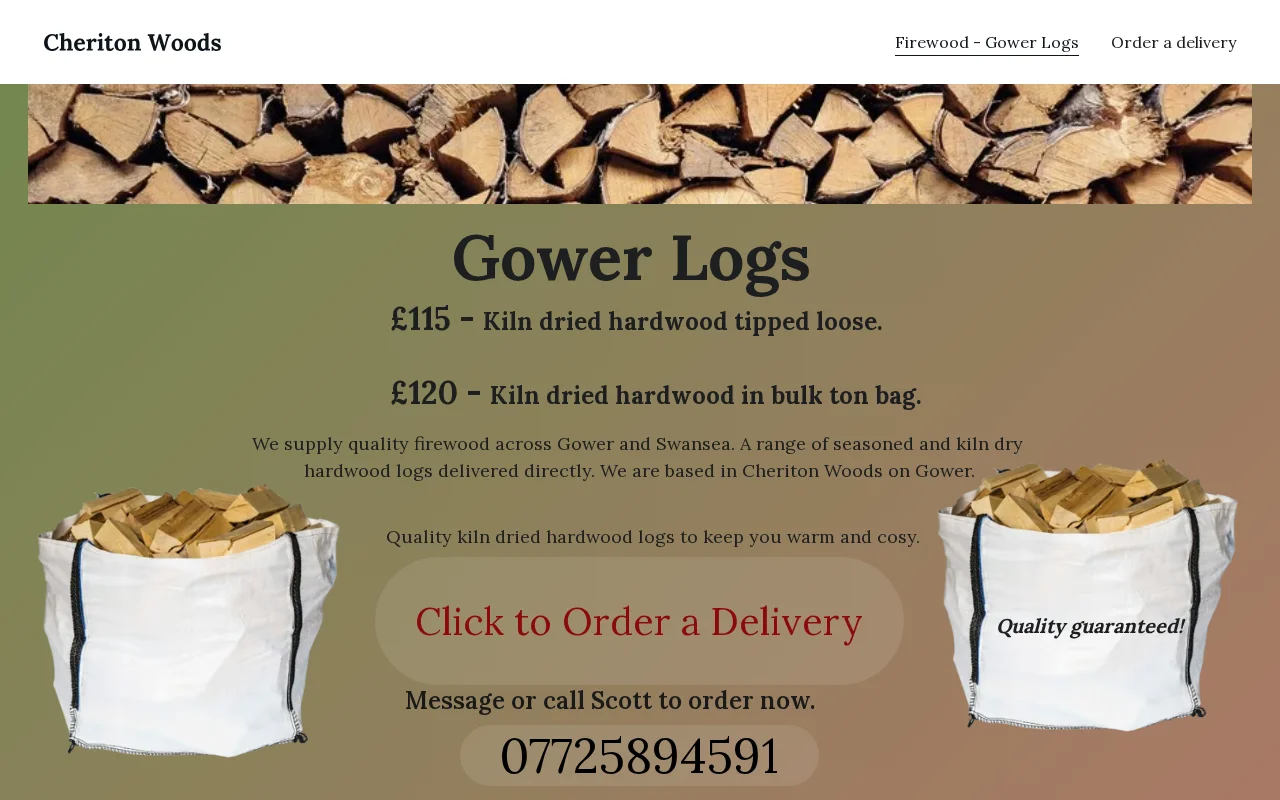 Gower Logs / Cheriton Woods
