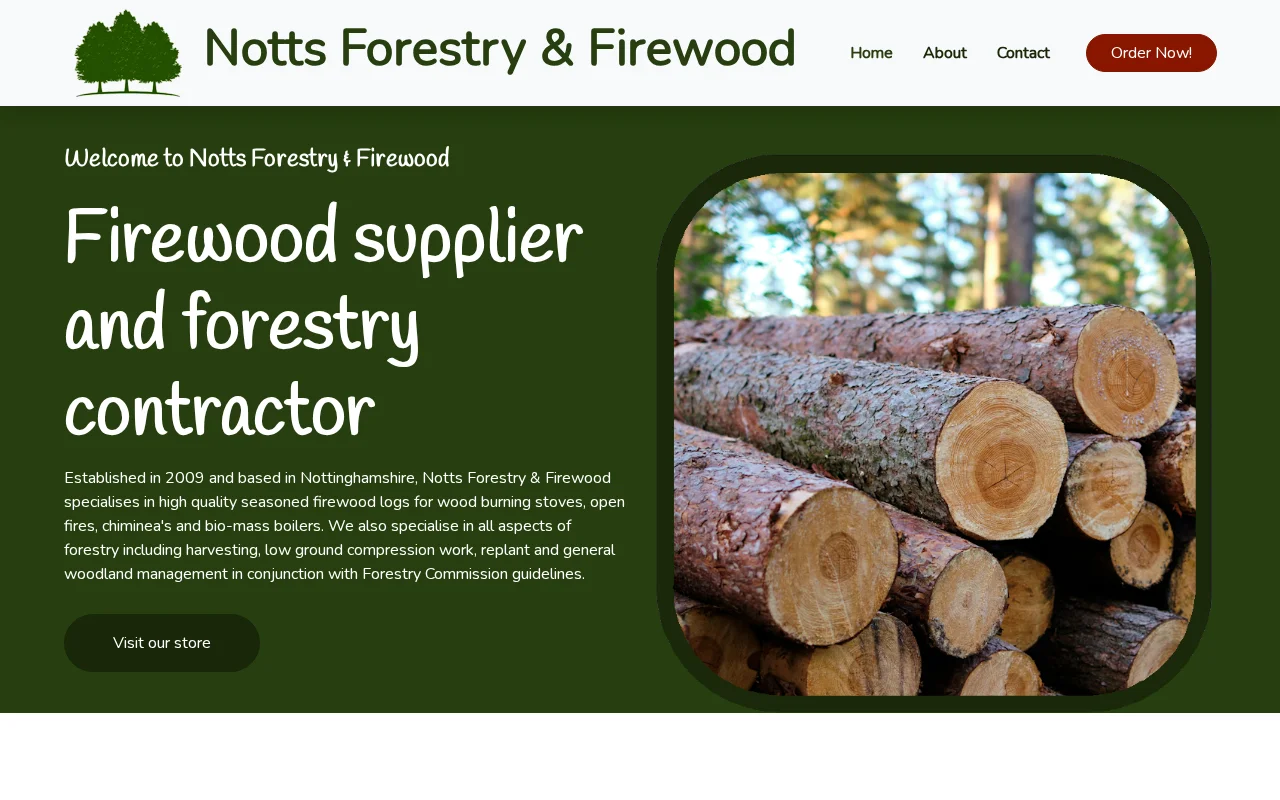Notts Forestry & Firewood (Seasoned Hardwood Logs)